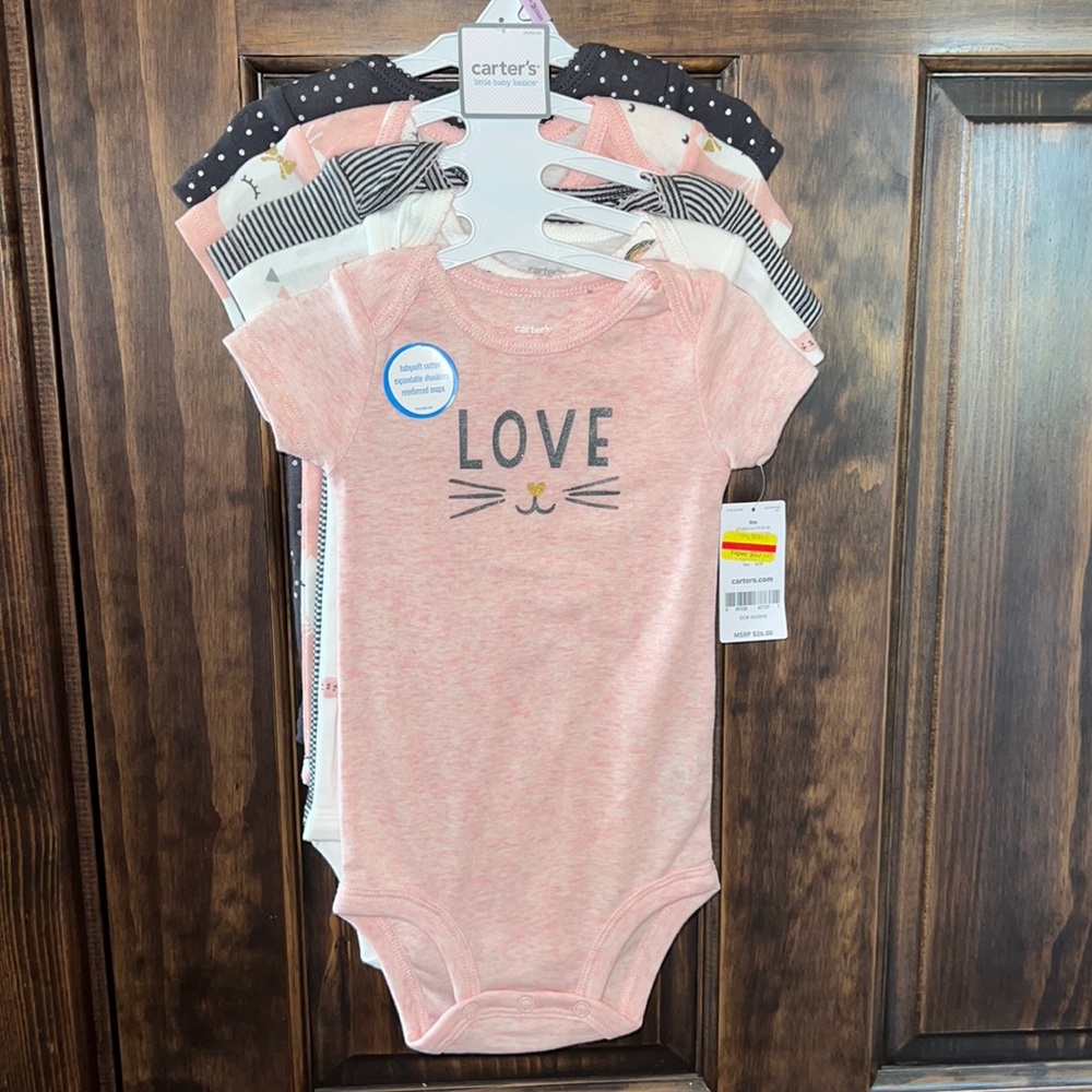 Carter’s 9 month Onesies